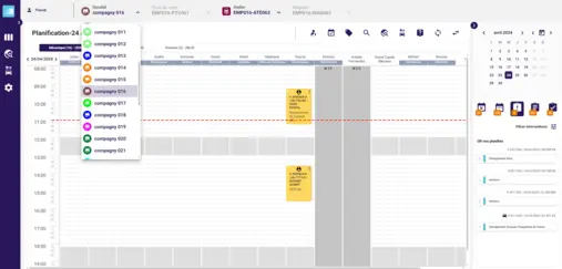 Section Global View of platform NextDMS